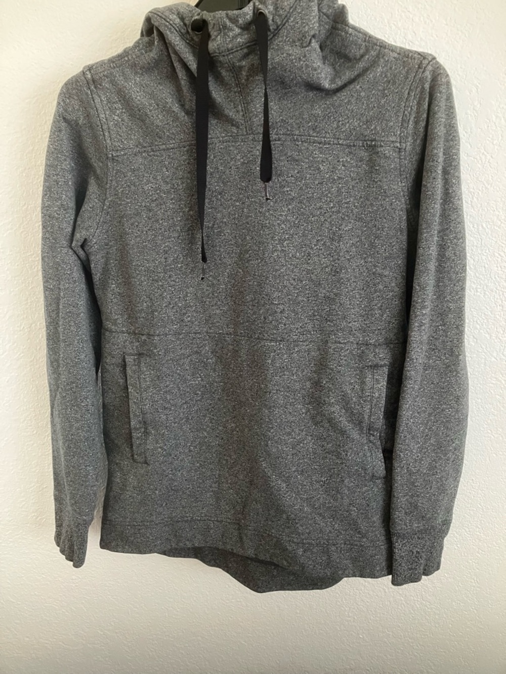 lululemon athletica Dark Gray Hooded Pullover